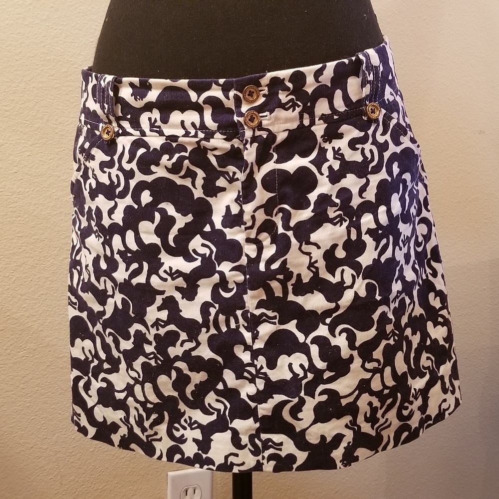 Lilly Pulitzer corduroy skirt